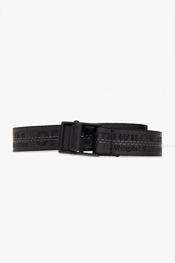 OFF-WHITE BLACK hot CANVAS BELT INDUSTRIAL